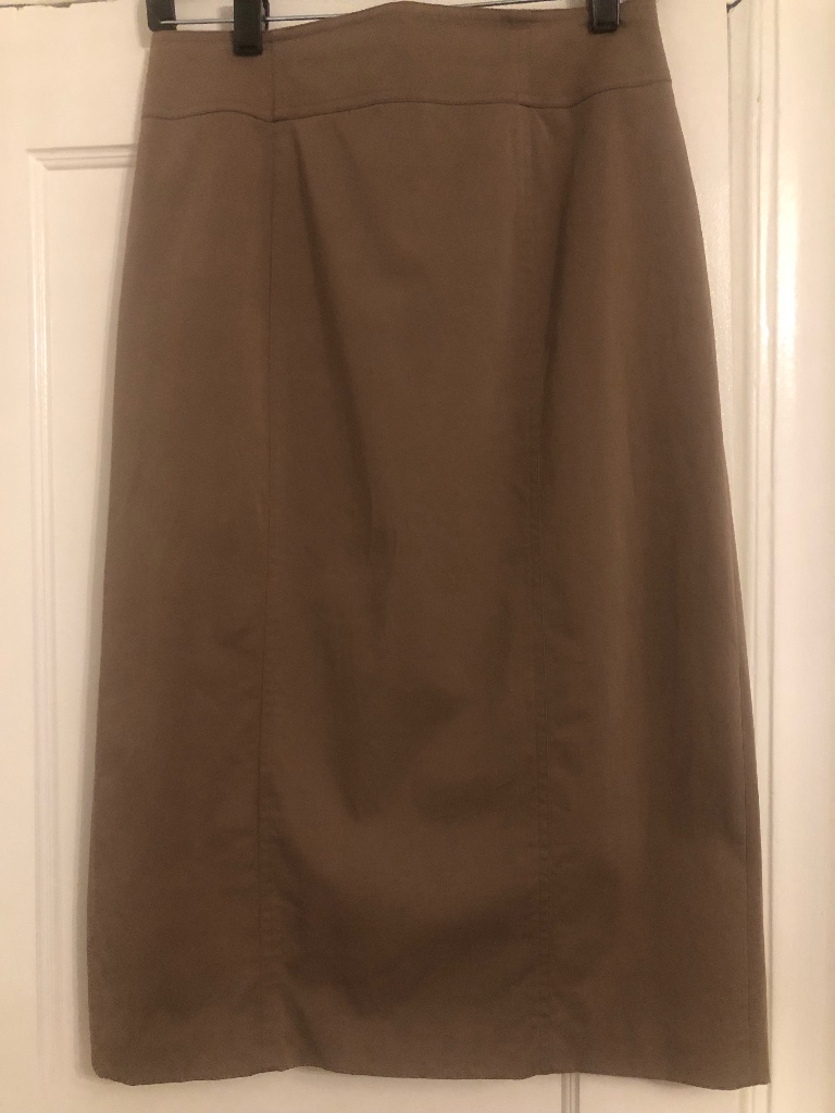 Talbots Tan Pencil Skirt Size 6